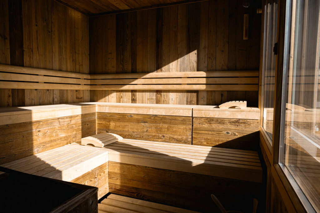 Sauna im Hotel Goldene Gams, Kematen bei Innsbruck