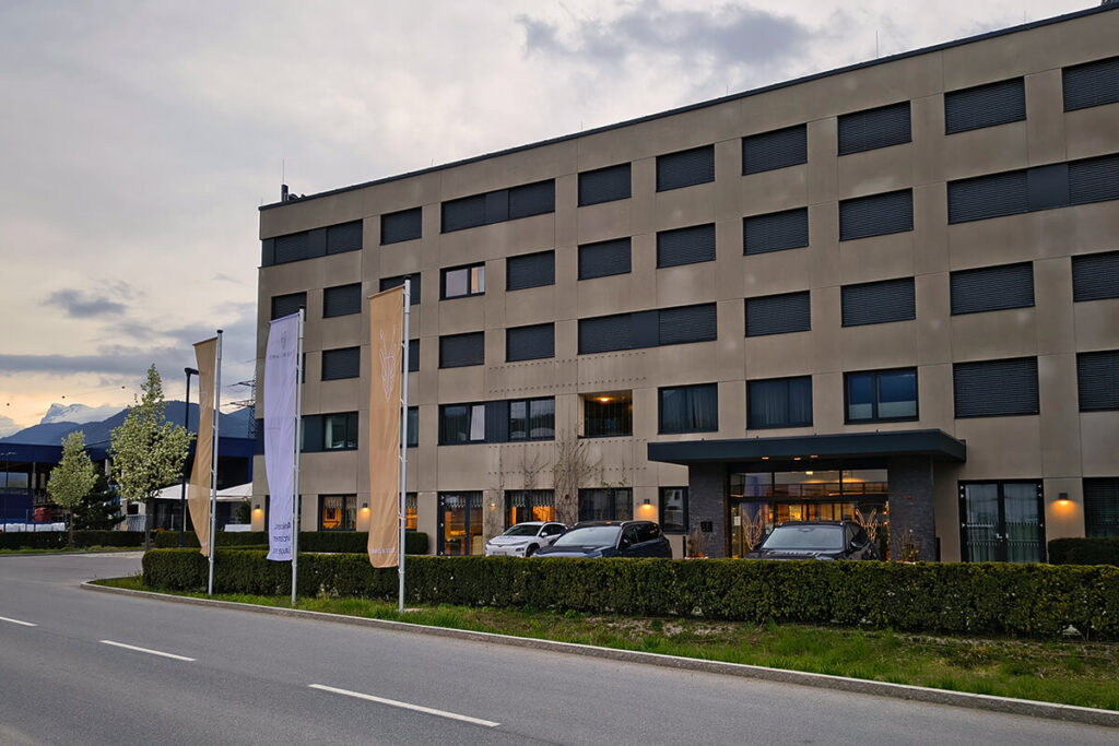 Hotel Goldene Gams in Kematen als Zwischenstopp auf der Fahrt zwischen Amsterdam und dem Gardasee